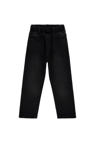 Civil Boys Beli Lastikli Jogger 6-9 Yaş Pantolon Kot - Siyah