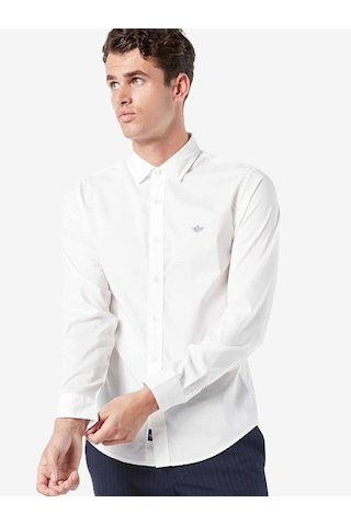 Dockers Refıned Poplın Paper Whıte Erkek Yeşil T-shirt - 28836