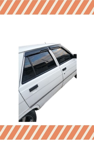 Renault -9 Brodway-flash Tüm Modellerine Özel 4'lü Mügen Tip Cam Rüzgarlığı