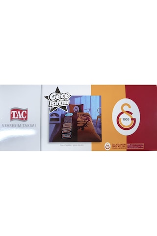 Taç Lisanslı Galatasaray Şanlı Aslan Tek Kişilik Nevresim Takımı Sarı-kırmızı