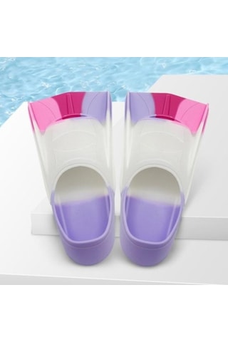 Trendooze Yüzme Yüzme Yüzgeçleri Yumuşak Süper Son Silikon Saklama Paletleri Mavi İle İçin Esnek Elastik Eğitim Derece Çocuklar Çantası Aracı İs Mavi