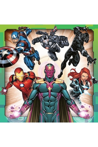 Ravensburger 3x49 Parça Puzzle Avengers 080403