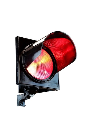 200 Mm Power Ledli Tekli Sinyal Verici, Trafik Lambası-573 - 24 Vdc