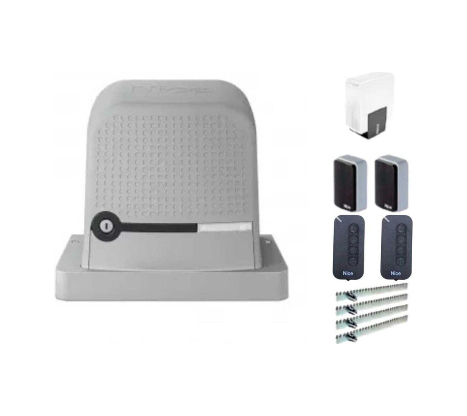 Nice Robus 600 Otomatik Yana Kayar Sürgülü Bahçe Garaj Kapısı Motoru Nice Uzaktan Kumanda-114909