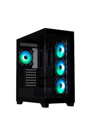 Bitfenix Ceto Premium Black 850w 80+ Bronze Psu 4x120mm Argb Fan Akak0btf0028