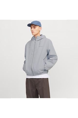 Jack & Jones Jack&jones Legacy Light Hood Erkek Gri Kapüşonlu Ceket Gri