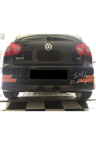 Volkswagen Golf 5 R32 Arka Ek Plastik Difüzör