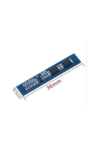 Elektronikport-2S 3A 7.4V Bms Koruma Kartı Lityum Batarya 18650 Li-İon Lipo Prot