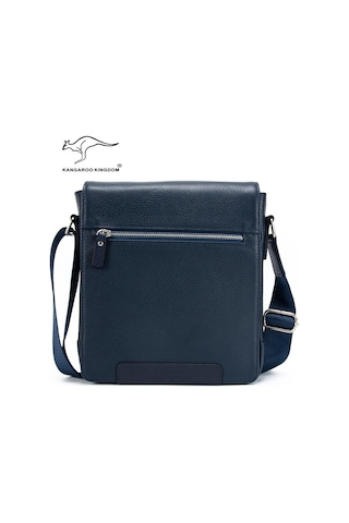 Çanta Erkek Hakiki Dana Deri Postacı Askılı Kangaroo Kıngdom 5363