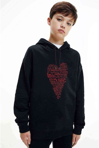 Charles Bukowski Heart Your Life Is Baskılı Unisex Çocuk Sweat (528596969)