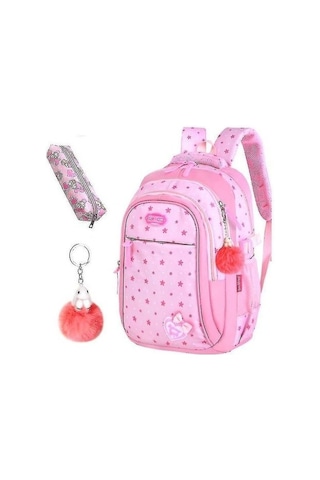 Three Beans Sırt Çantaları Ilköğretim Sırt Çantası Yıldız Baskı Öğrenci Çantaları Nokta Siyah 2jvxsp Siyah