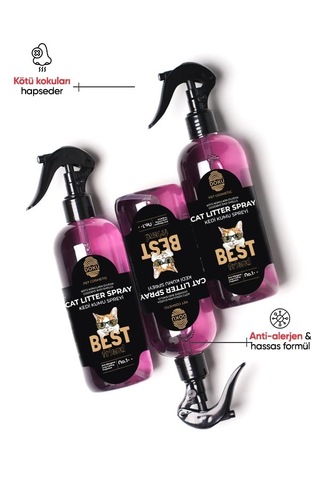 Doku Pet Kedi Kumu Koku Giderici Sprey 400 Ml