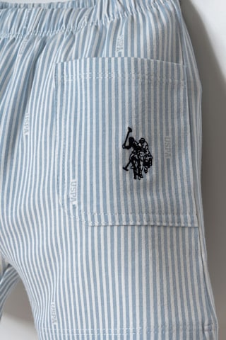 U.s. Polo Assn. Erkek Bebek Beyaz Şort Takım Usb2897-c-v2 Beyaz