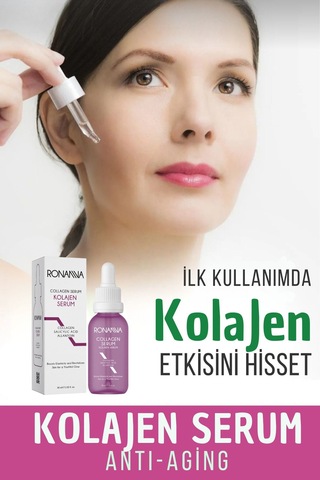 Ronanna Aydınlatıcı Vitamin C Serum İle Collagen Serum Genç Ve Işıltılı Bir Cilt