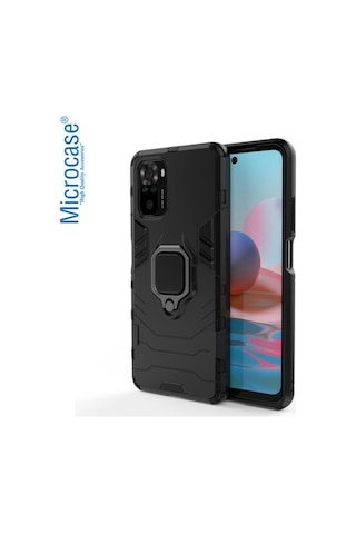Xiaomi Redmi Note 10S Batman Serisi Yüzük Standli Armor Kilif 492167251
