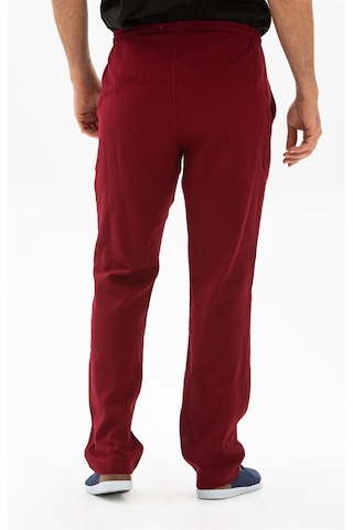 Eliş Şile Bezi Şile Bezi Cepli Erkek Pantolon Bordo Brd Bordo