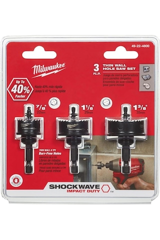 Milwaukee Panç İmpact Seri 3 Lü Set 49224800