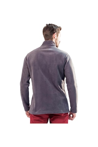 Şensel, Erkek Polar Mont, Koyu Gri -99E432- Fermuarlı, Cepli