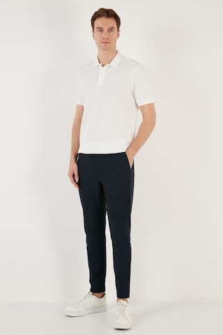 Buratti Pamuklu Regular Fit Düğmeli Erkek Polo Yaka T Shirt 5902739 Beyaz
