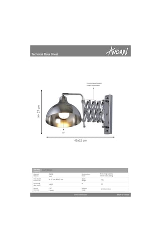 Krom Kaplama Aplik Avonni-hap-9082-k Krom