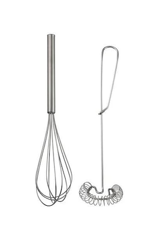 Ikea Idealisk İkili Metal Çırpıcı Seti Çok Renkli
