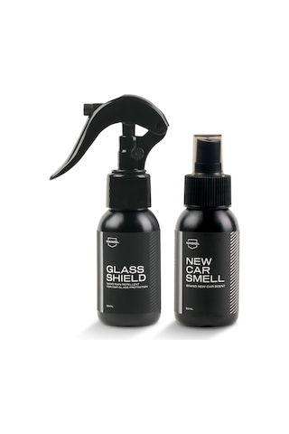 Nasiol-SET 2-Glasshield Nano Yağmur Kaydırıcı ve New Car Smell Araç Kokusu 2'li Set