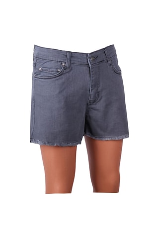 Viking'S Line Kot Şort Gri Denim Jeans 83527