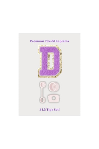 Quencher Uyumlu Premium Harf Sticker + 3 Lü Silikon Tıpa Seti Kişiselleştirilmiş Kombin Beyaz