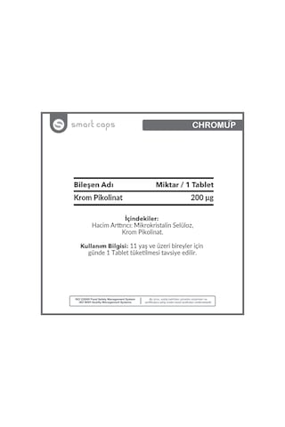 Smart Caps Chromup 180 Tablet