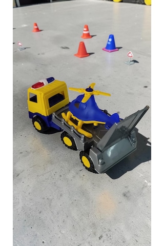 Helikopter Taşıyıcı Kamyon Çekici Boyut: 26 Cm
