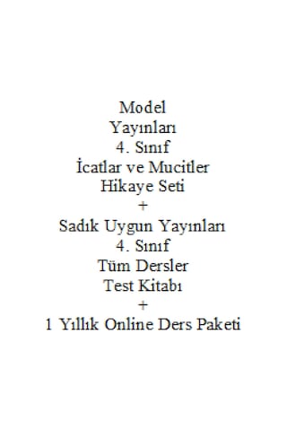 4. Sınıf Hikaye Kitabı Seti Model Yayınları İcatlar ve Mucitler Yeni + Sadık Uygun Yayı Dersler Test Okul Çocuk Kitapları 33292736