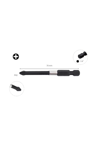 Ceta Form Ph2 x 70 MM Darbeli Yıldız Bits Uç Cb702Tm
