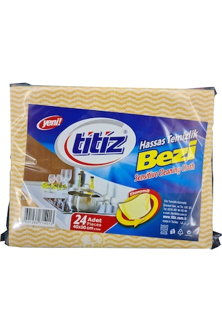 Titiz Hassas Temizlik Bezi 40 x 50 CM 24'lü