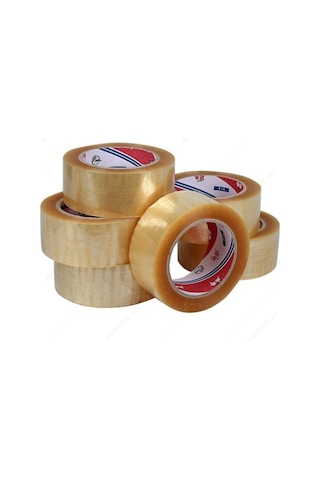 Ve-ge Fil Şeffaf Koli Bandı 45 MM x 100 M 6 Adet
