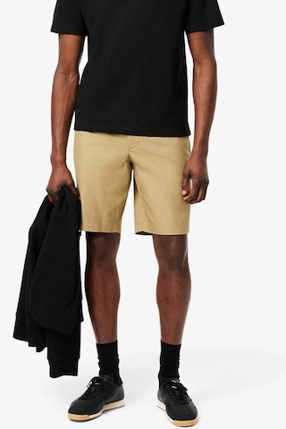 Lacoste Men's Regular Fit Cotton Bermuda Shorts Erkek Cepli Bermuda Şort Bej