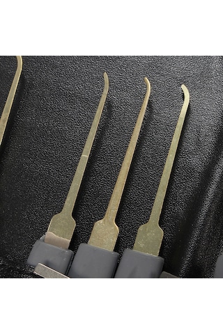 Ximistore9 24 Parçalı Profesyonel Kilit Açma Seti - Şeffaf Kilitli Başlangıç Eğitim Seti