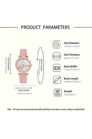 Trendy Kadın Yuvarlak Saat