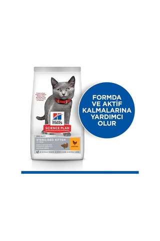 's Scıence Plan Kısırlaştırılmış Tavuklu Yavru Kedi Maması 1.5 Kg