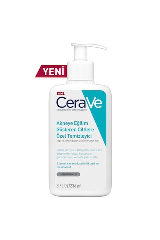 CeraVe Yağlı ve Akneye Eğilim Gösteren Ciltlere Özel Temizleyici 236 ML
