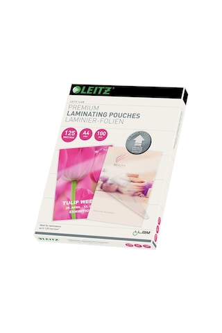 Leitz 7481 A-4 Laminasyon Filmi 125 Micron 100'lü
