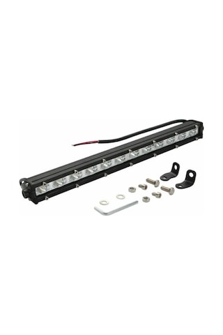 72W 24 Led Tek Sıra Off Road Yayıcı Gündüz Farı Lambası Projektör