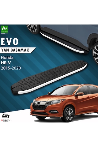 S-dizayn Honda Hr-v 2 Evo Aluminyum Yan Basamak 173 Cm 2015-2020