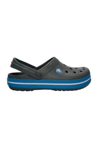 Crocs Unisex Crocband Terlik Charcoal/Ocean Gri