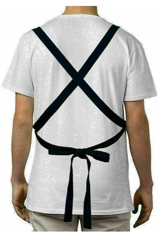 Bk Gift Kişiye Özel Balık Şef Mavi Profosyonel Önlük - 1, Aşçı Önlüğü, Şef Önlüğü, Babaya