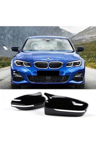 Bmw G20 Batman Yarasa Ayna Kapağı Parlak Siyah Abs 2019 2020 2021 2022 2023 2024 2025