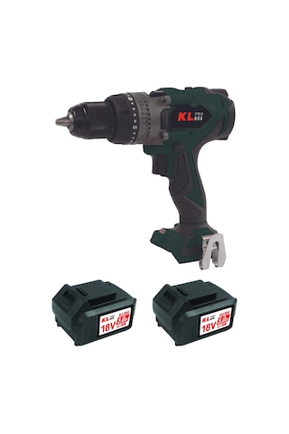 Klpro Kldm18bhx-50 18V/5.0Ah. 150nm Kömürsüz Çift Akülü Şarjlı Darbeli Matkap