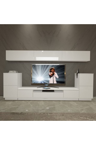 Decoraktiv Trendstyle 9s Mdf Tv Ünitesi Tv Sehpası Beyaz