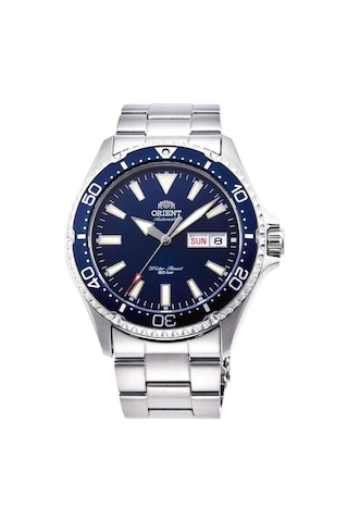 Orient Ra-aa0002l39b Kurmalı Otomatik Çelik Gri Lacivert Kadran 20 Atm 43 Mm Erkek Kol Saati Gri