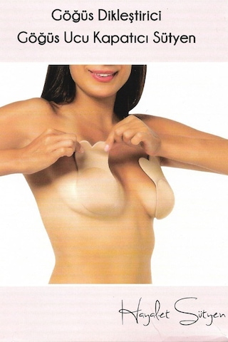 Göğüs Ucu Kapatıcı Yapışkanlı Askısız 1 Çift Göğüs Dikleştirici Çok Renkli