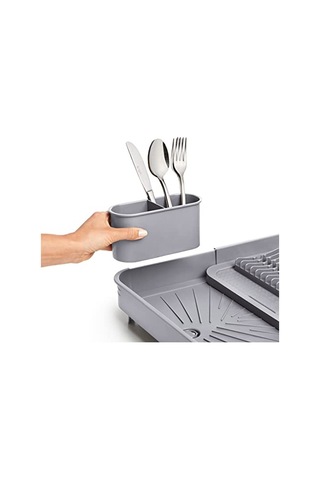 Modern Tasarımlı Su Tahliye Oluklu Bulaşıklık Tabaklık, Pratik Kurutma 50 x 22